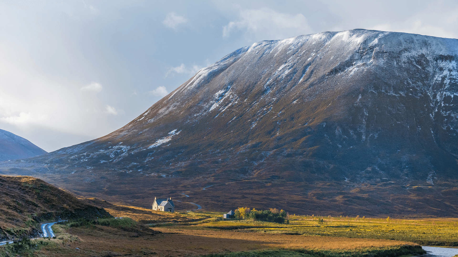 A mountain near Alladale, in the Scottish highlands